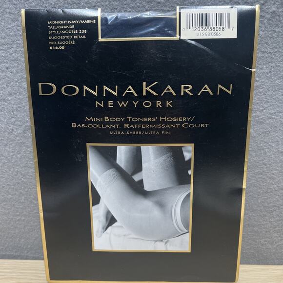 Bundle of 4 Donna Karan Mix Tones Colors Tall Control Top Pantyhose New $69 - Picture 4 of 7